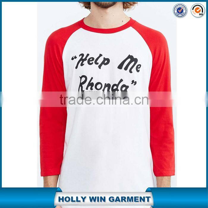 Viscose fabric printing men long sleeves collar t-shirt