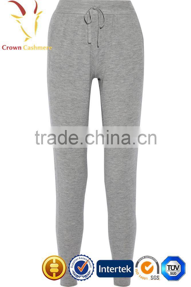 Custom Women Cashmere wool Jogging Trousers Wholesale