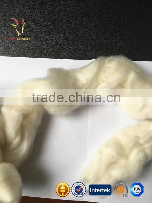 Precious Fibers White Goat Cashmere