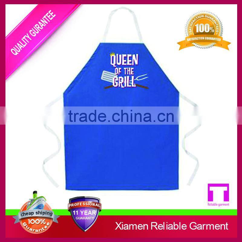 New barista plastic aprons pvc apron kitchen apron