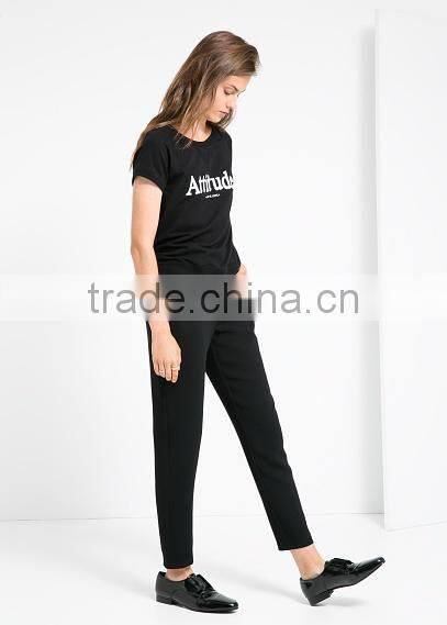 printing cotton tshirt for women