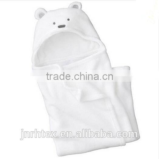 Baby soft cotton terry hooded baby bath towel,custom plain new hooded towel for baby