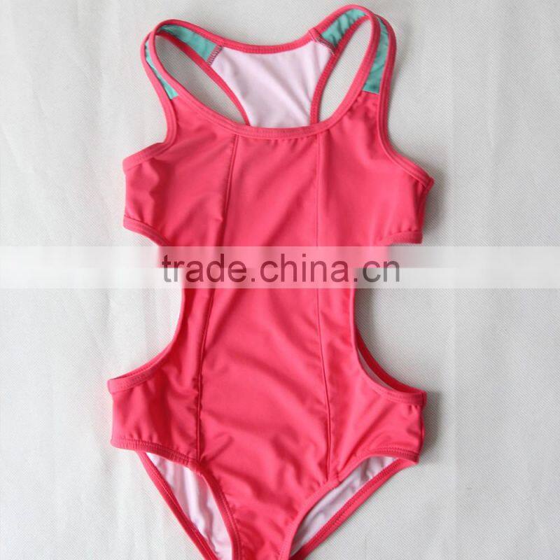 pink girl cute swimwear