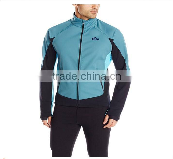 Cycling wind breaker mens softshell jacket
