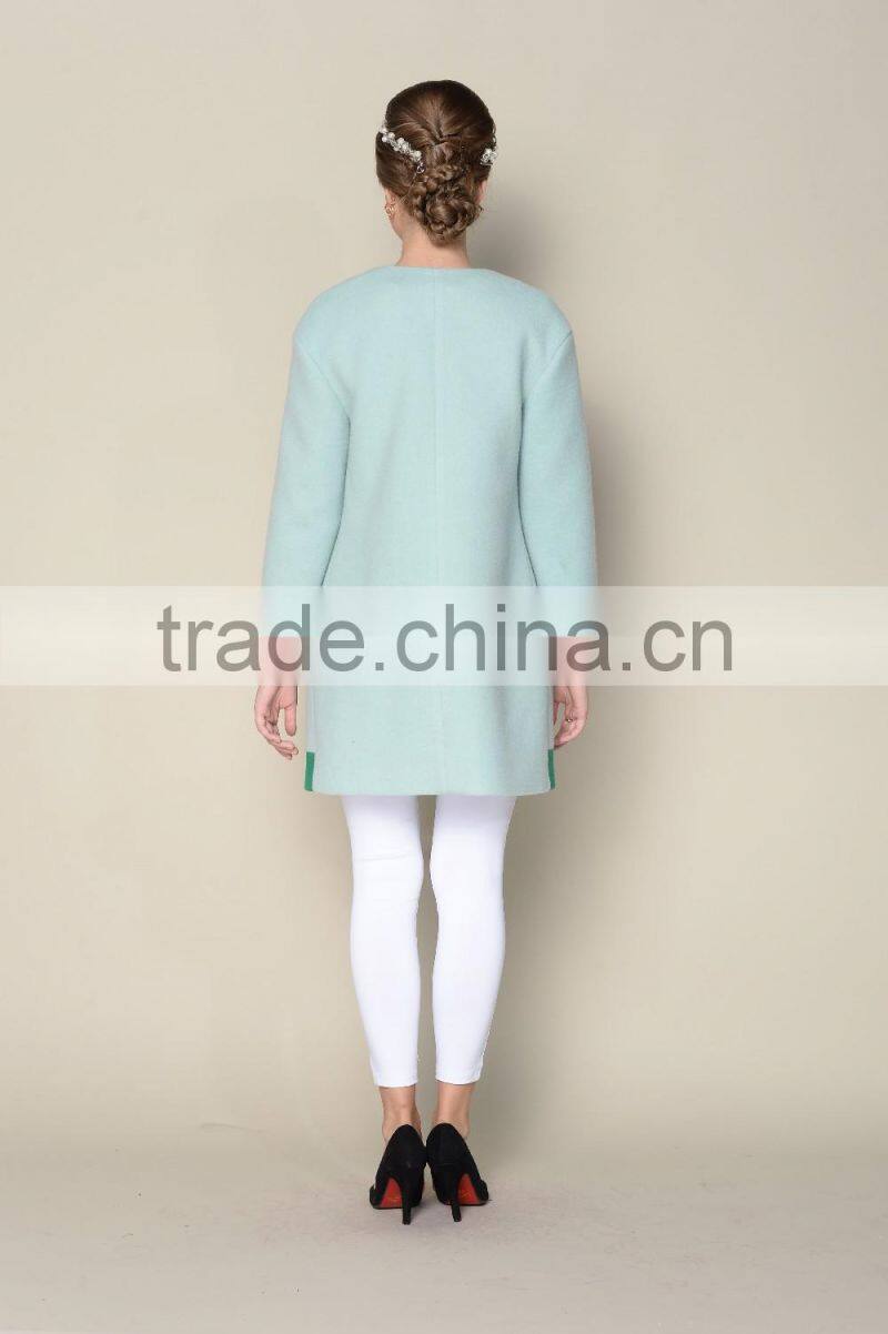 latest hot selling designs for 2015 2016 coat for winter, cheap price female coat winter