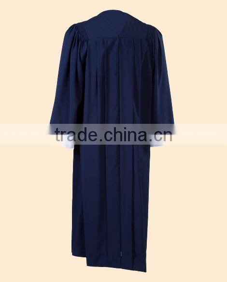Top quality and various styles High school graduation gowns with hood and cap