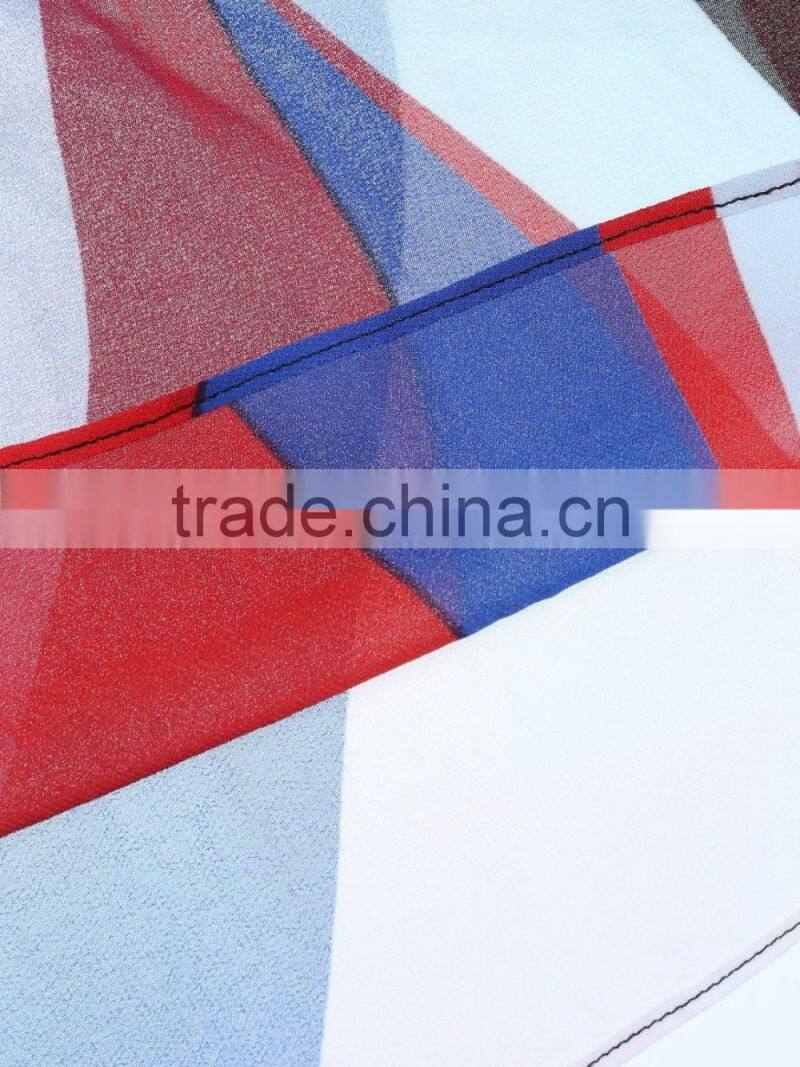 Gilrs popular frilly spaghetti strap loose casual summer long dress