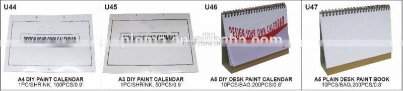 Creative design wooden perpetual calendar, creative calendar