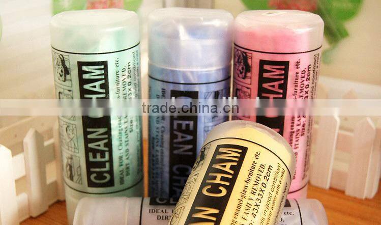 Microfiber suede sports towel with mesh bag