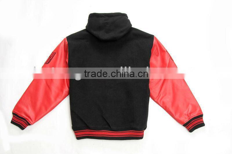 man wool varsity winter jacket coat