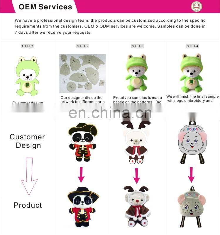 custom plush animal toy plush fox