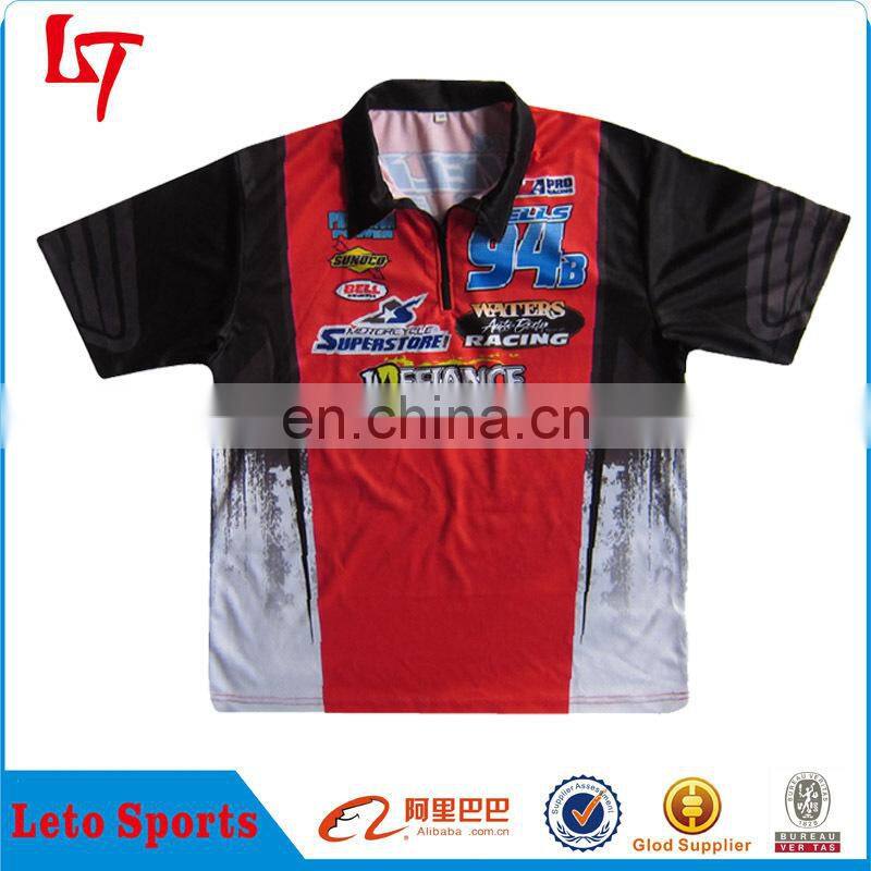 New style 100%polyester fabric dri fit dart shirt custom