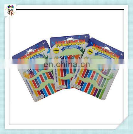Self Adhesive Party Funny Glow In The Dark Fake Moustache HPC-0394