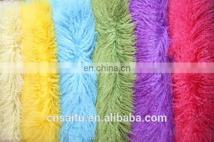 Extra Curly Tibet Lamb Fur plates/High Quality Tibet Lamb Fur plates/Luxury Tibet Lamb Fur Plates