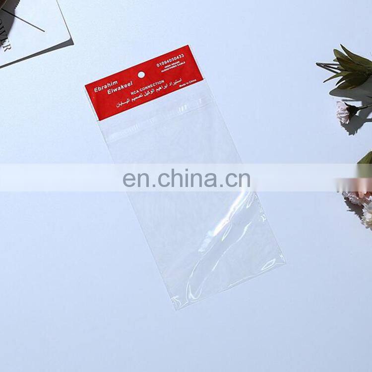 Transparent Wholesale alibaba Opp self adhesive plastic bag cloth/accessories/toys packaging bag made in china