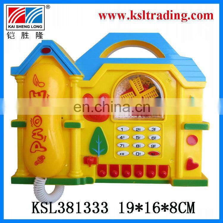 counting frame music snowflake mini telephone toy