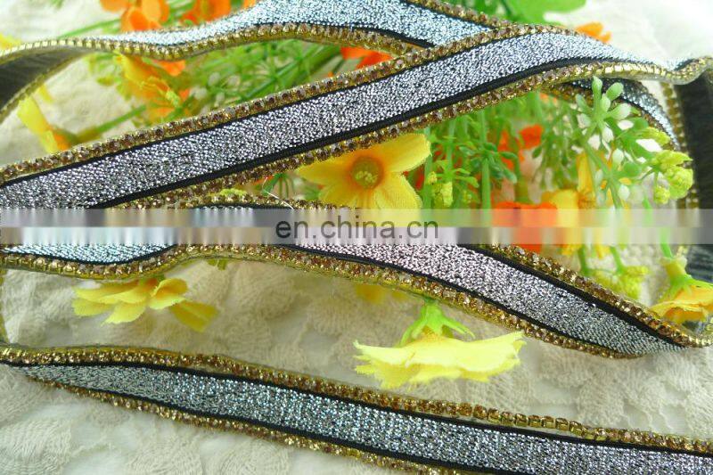 New Design Hot Fix Trim Bag Accessories,rhinestone trimming