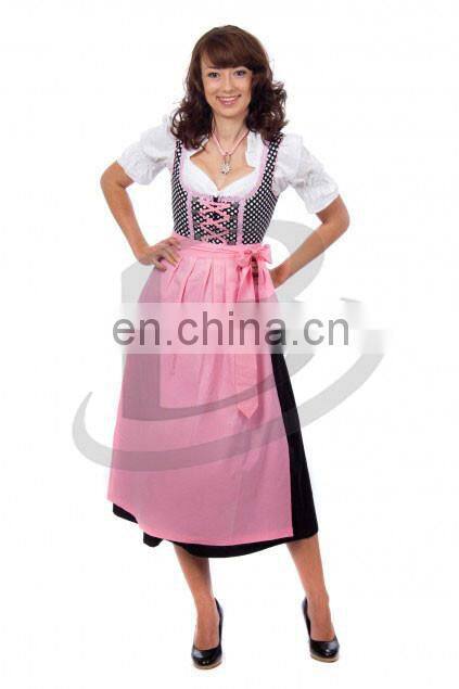 Women Custom Cotton Polyester Trachten 70cm long Dirndl Octoberfest Dirndl Austria (Traditional Garments Oktoberfest)