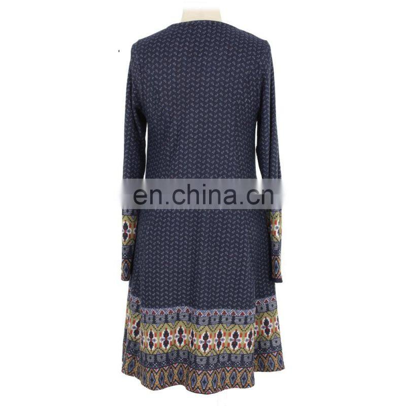 2017 hot sell New Design Ethnic Embroidery bodycon Dress