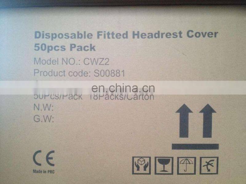 disposable head and face rest cover