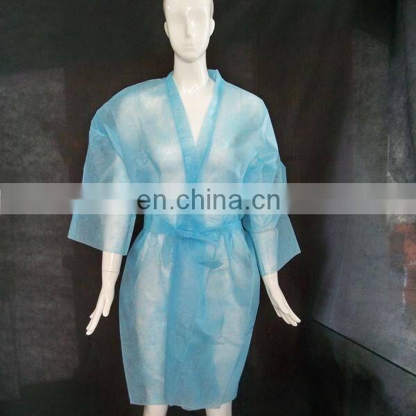 Disposable SPA Clothes/ Beauty Nonwoven Coat/ PP Kimono