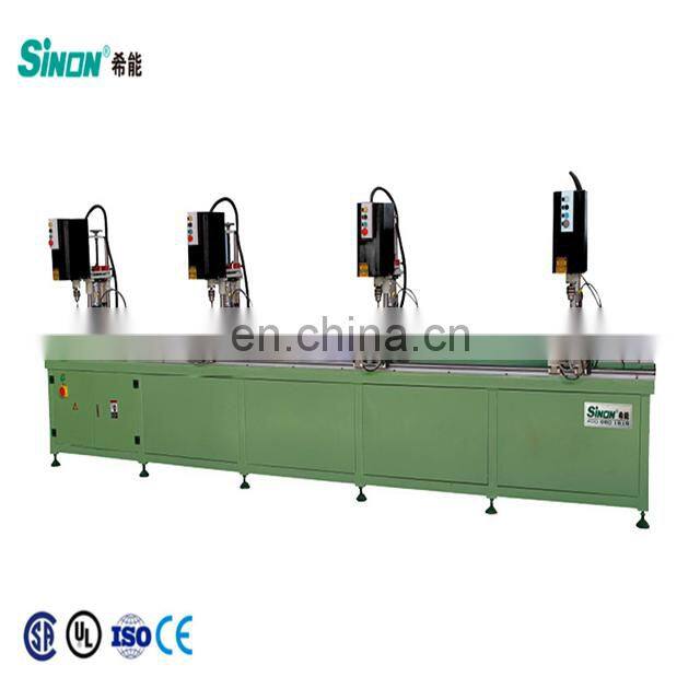 LZD4-130 Four Head Thermal Aluminum Window Drilling Machine