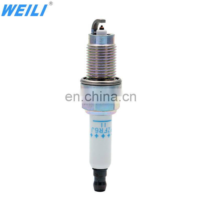 High quality Spark Plugs PZFR6J-11 FOR A-udi A8 3.2L 6.0L VW Phaeton 2002.5~6.0L