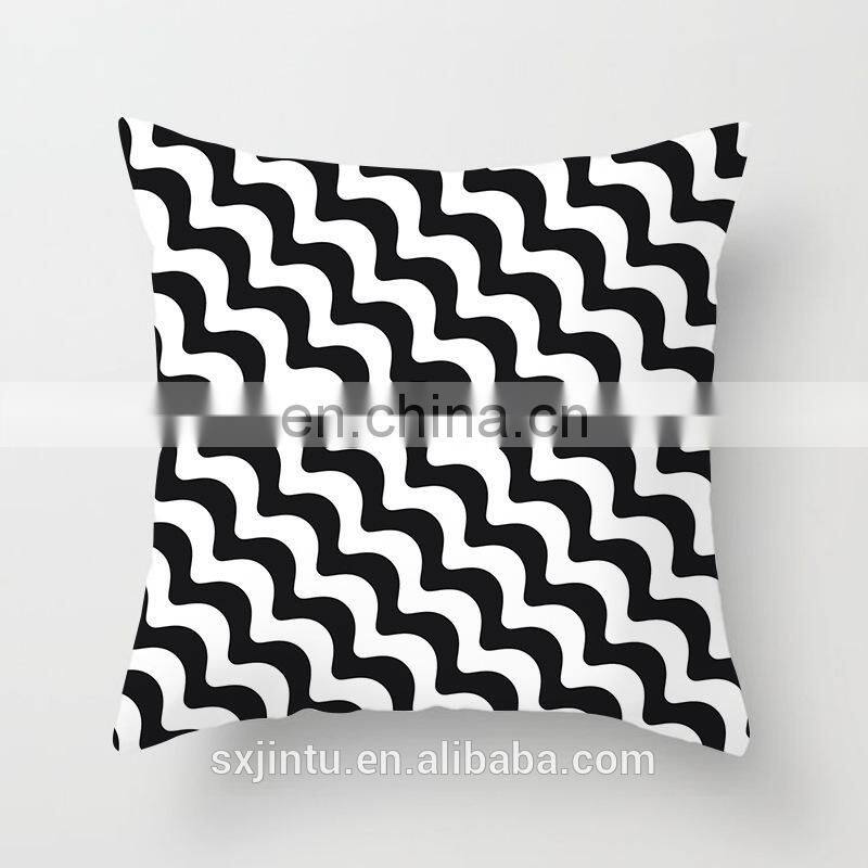 Set of 4 Custom pattern Home Decorative 100% Cotton Throw Pillow Covers 18x18