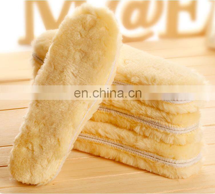 Amazon hot selling 100% sheep wool felt insole