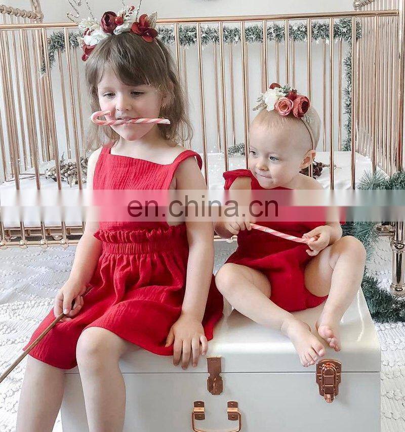 2019 summer Baby Girl line cotton dresses Hollow Dress Kids backless Cotton Dresses 4colors