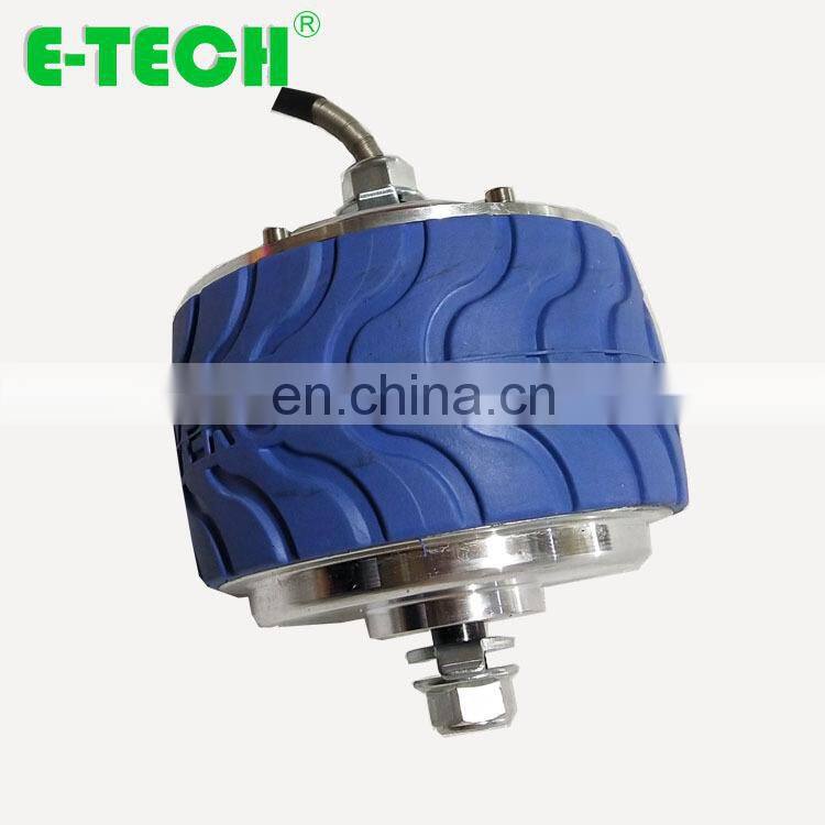 BLDC 4 inch 24V 36V walking speed gear electric hub motor wheel