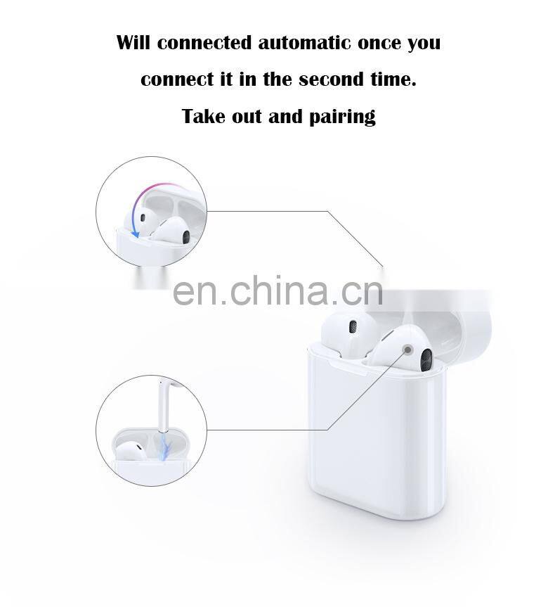 Mini wireless headphone noise cancelling bluetooth earphone with comfortable