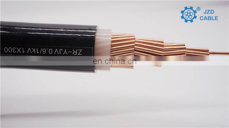 2 cores 50 70 95 120mm2 copper low voltage power cable for power station