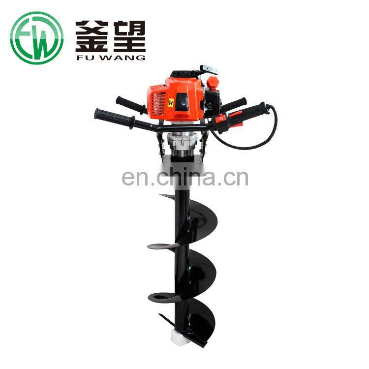 Air Cooled Two Stroke 52cc Earth Drill For Sale