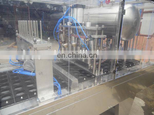Good speed high quality water juice jelly wine paste cups filling sealing machine