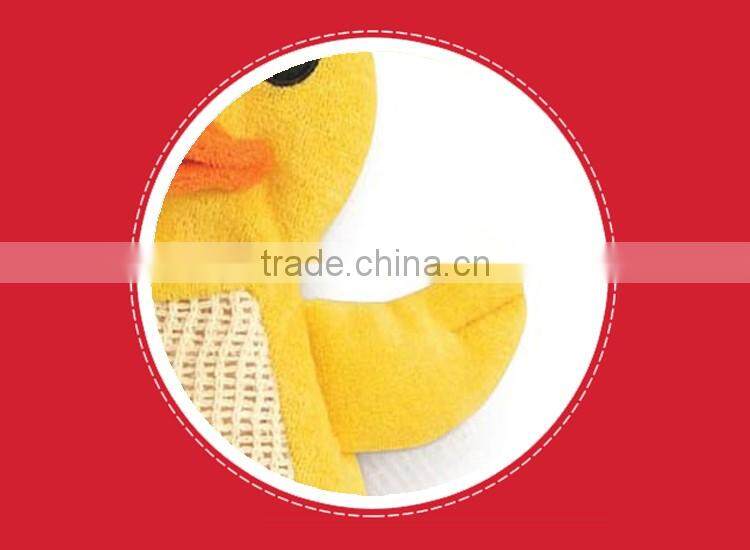B.Duck cute bath gloves bathroom gloves wholesalers factory