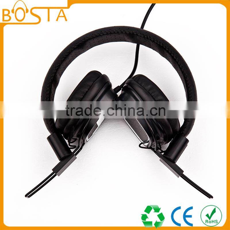 Sample available hifi custom design high end promotional stereo dj headsets