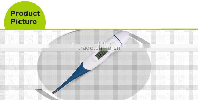 2015 professional manufacturer of KFT-03 COCET brand flexible pen type portable medical electronic thermometer