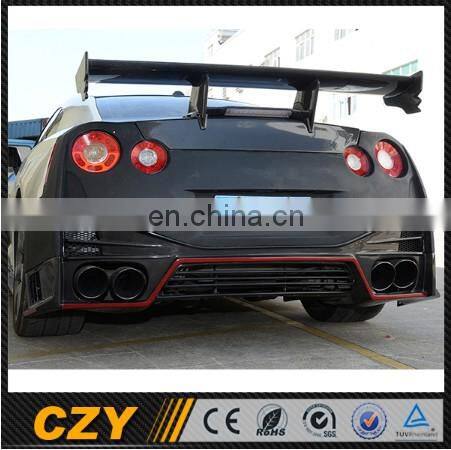 Carbon Auto Body Kits Rear Bumper for 09-15 NI SSAN GTR-R35 NISMO