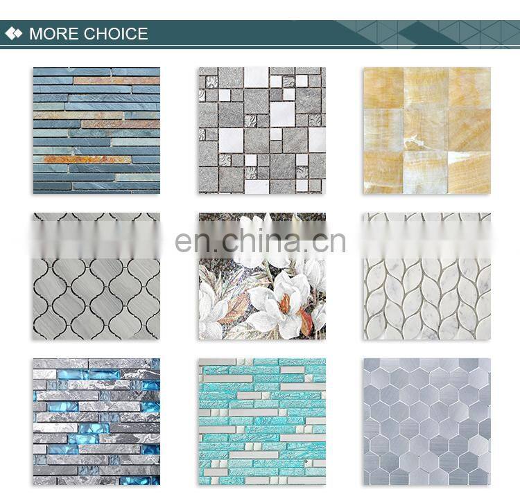Natural Mosaic Stone 3D Style Brick Tiles Floor Wall Decoration Cultured Stone Mosaic Natural Stone Mosaic