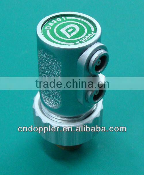 Small parts inspection-Dual crystal transducer and probe