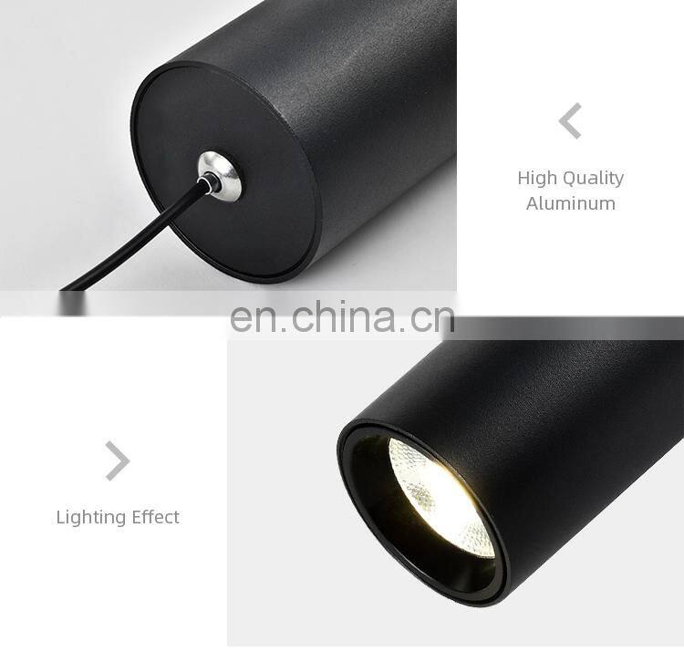 HUAYI Super Bright Modern Straight Ceiling Spot Light Indoor Shop 9W Magnetic Rail LED Track Light