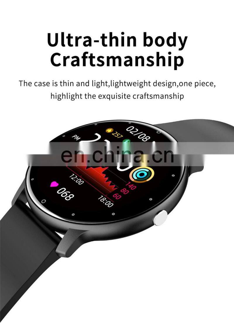 ZL02 Men Women Smartwatch For IOS Android Message Reminder Sleep Monitor Heart Rate mens smart watch android