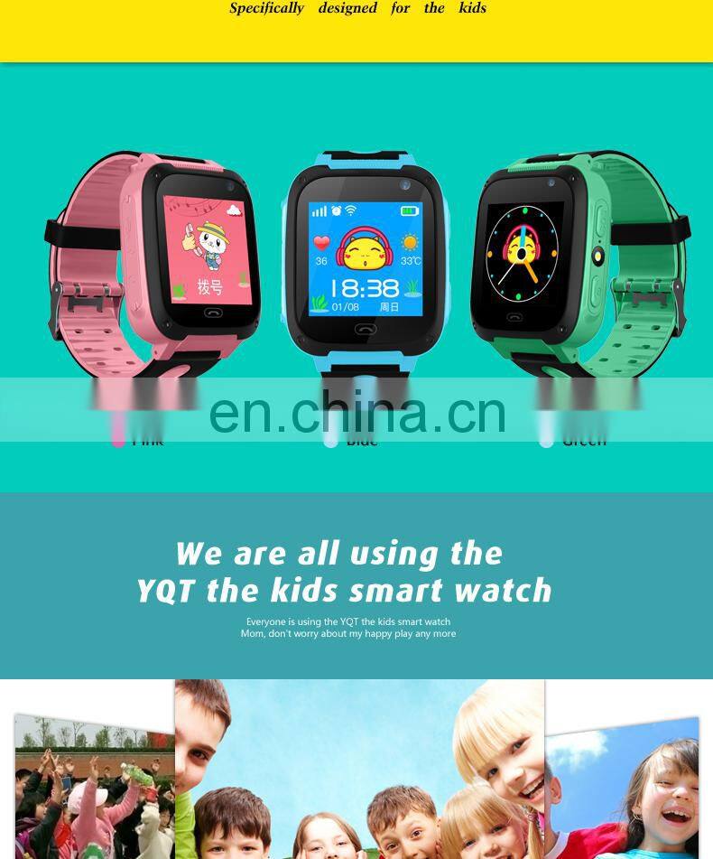 YQT Factory 2G SOS kids smartwatch, fitness tracking jam tangan Anak Q9 reloj phone watch cellular cellphone