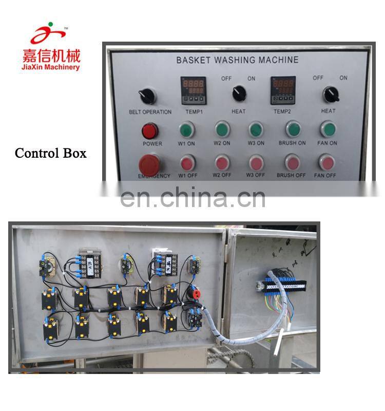 Industry used automatic turnover basket washer