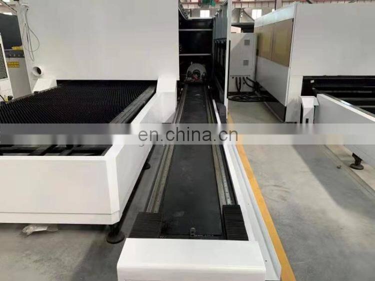 T&L Brand CNC high quality 1530 Fiber laser cutting machine with pipe cutting