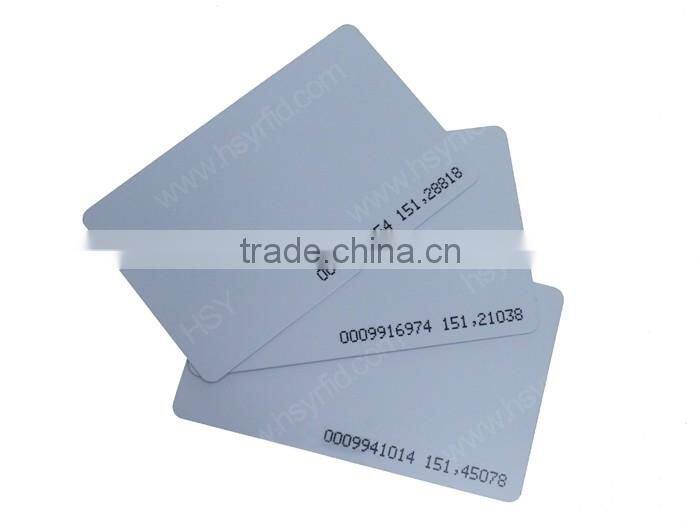 Low cost RFID smart chip card for long range rfid reader door open
