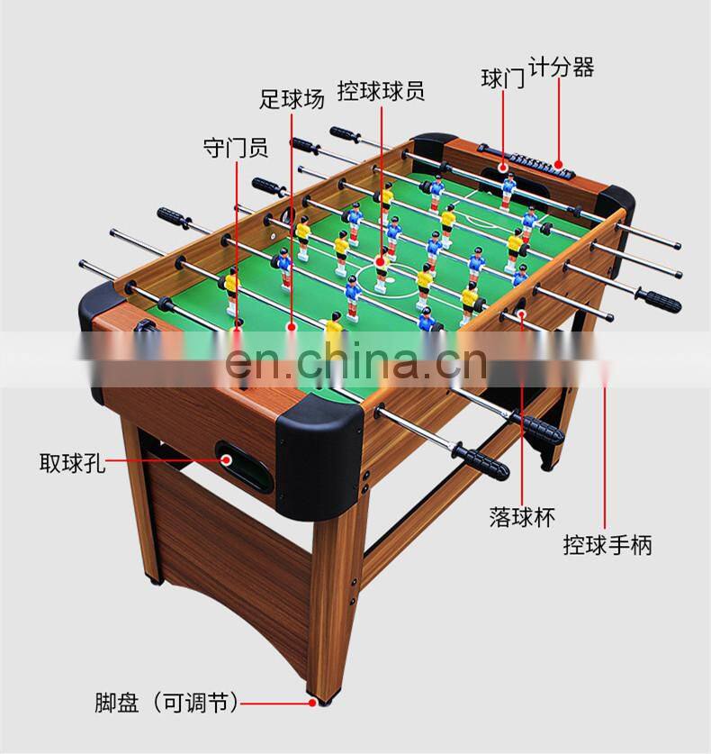 Table football machine home double 8 poles