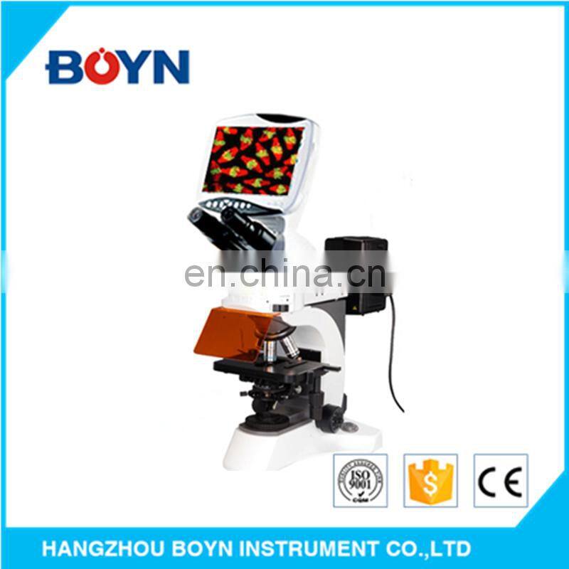 DMS-854 Digital LCD Laboratory microscope biological fluorescence microscope with best price