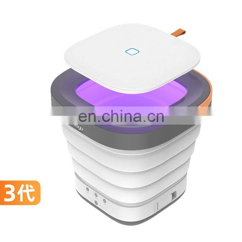 MOYU Folding Mini Washing Machine Household Portable Underwear Socks Portable Washing Machine